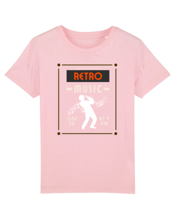 Retro Music Cotton Pink