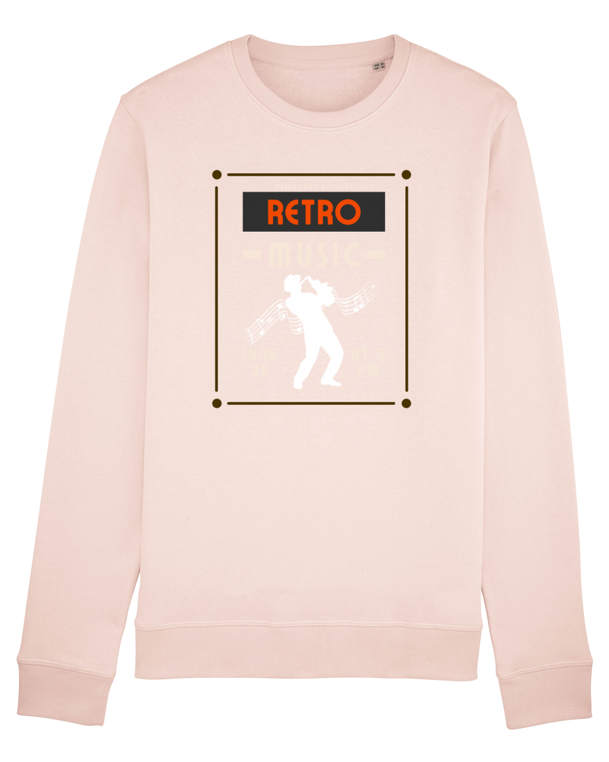 Bluză mânecă lungă Unisex Rise Candy Pink