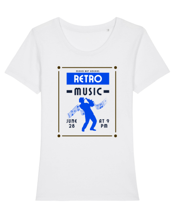 Retro Music White