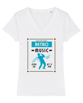 Retro Music White