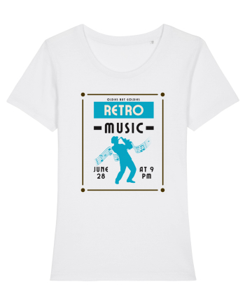 Retro Music White