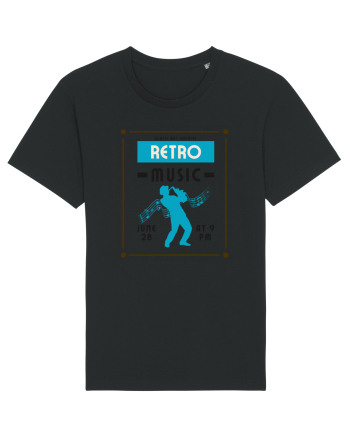 Retro Music Black