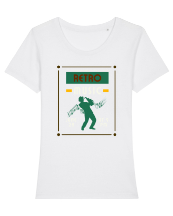 Retro Music White