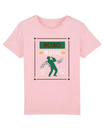 Retro Music Cotton Pink