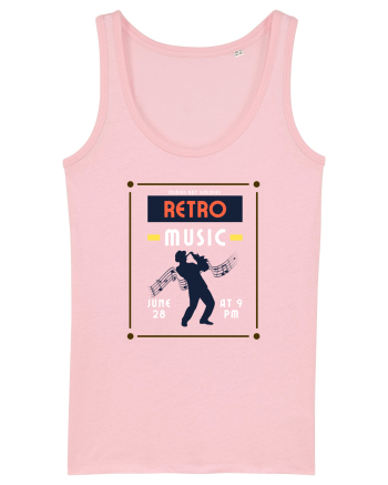Retro Music Cotton Pink