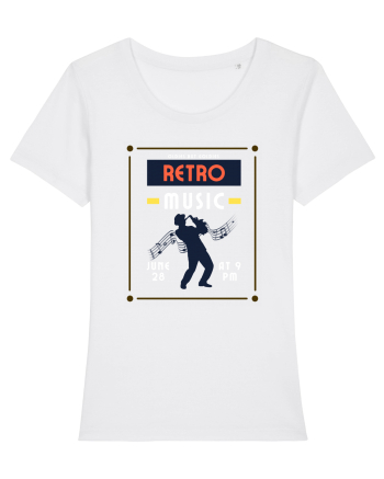 Retro Music White