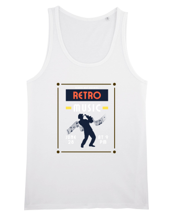 Retro Music White