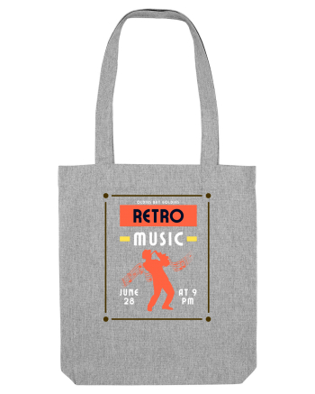 Retro Music Heather Grey
