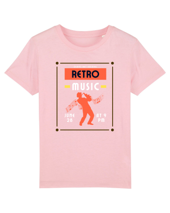 Retro Music Cotton Pink