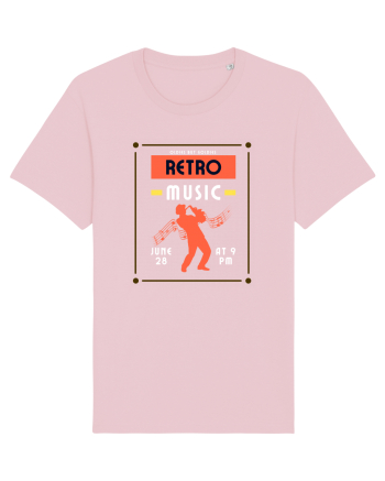 Retro Music Cotton Pink