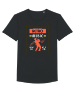 Retro Music Tricou mânecă scurtă guler larg Bărbat Skater