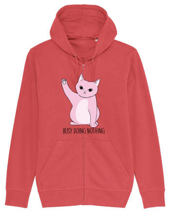 Busy Doing Nothing Carmine Red