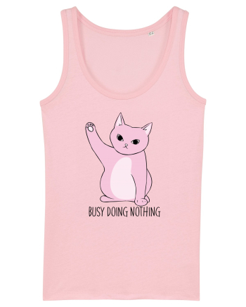 Busy Doing Nothing Cotton Pink