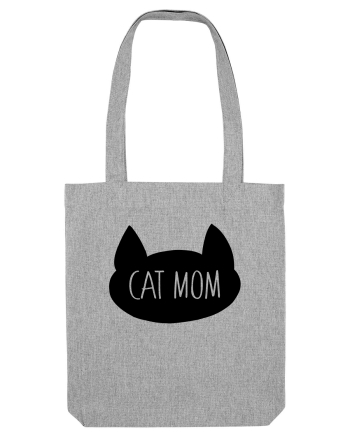 Cat Mom Heather Grey