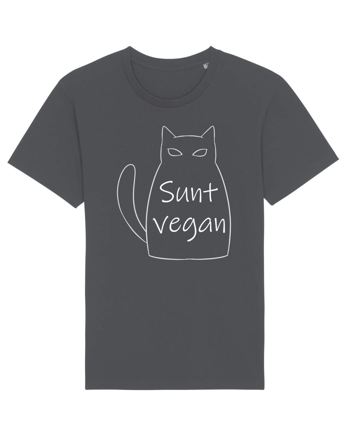Tricou mânecă scurtă Unisex Rocker Anthracite