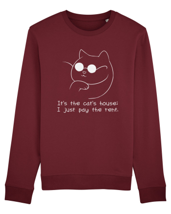 It's the Cats House Burgundy