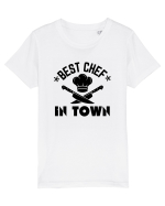 Best Chef In Town  Tricou mânecă scurtă  Copii Mini Creator