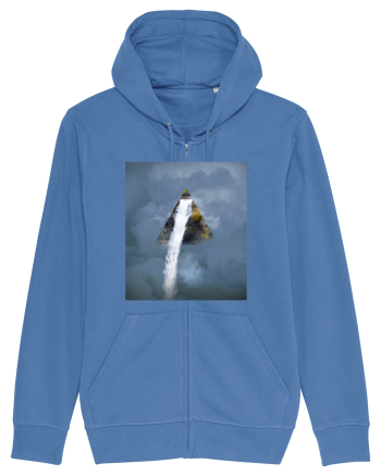 Sky Waterfall Bright Blue