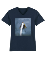 Sky Waterfall Tricou mânecă scurtă guler V Bărbat Presenter