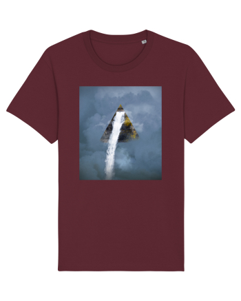 Sky Waterfall Burgundy