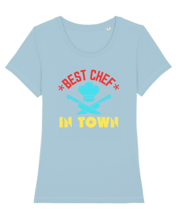 Best Chef In Town  Sky Blue
