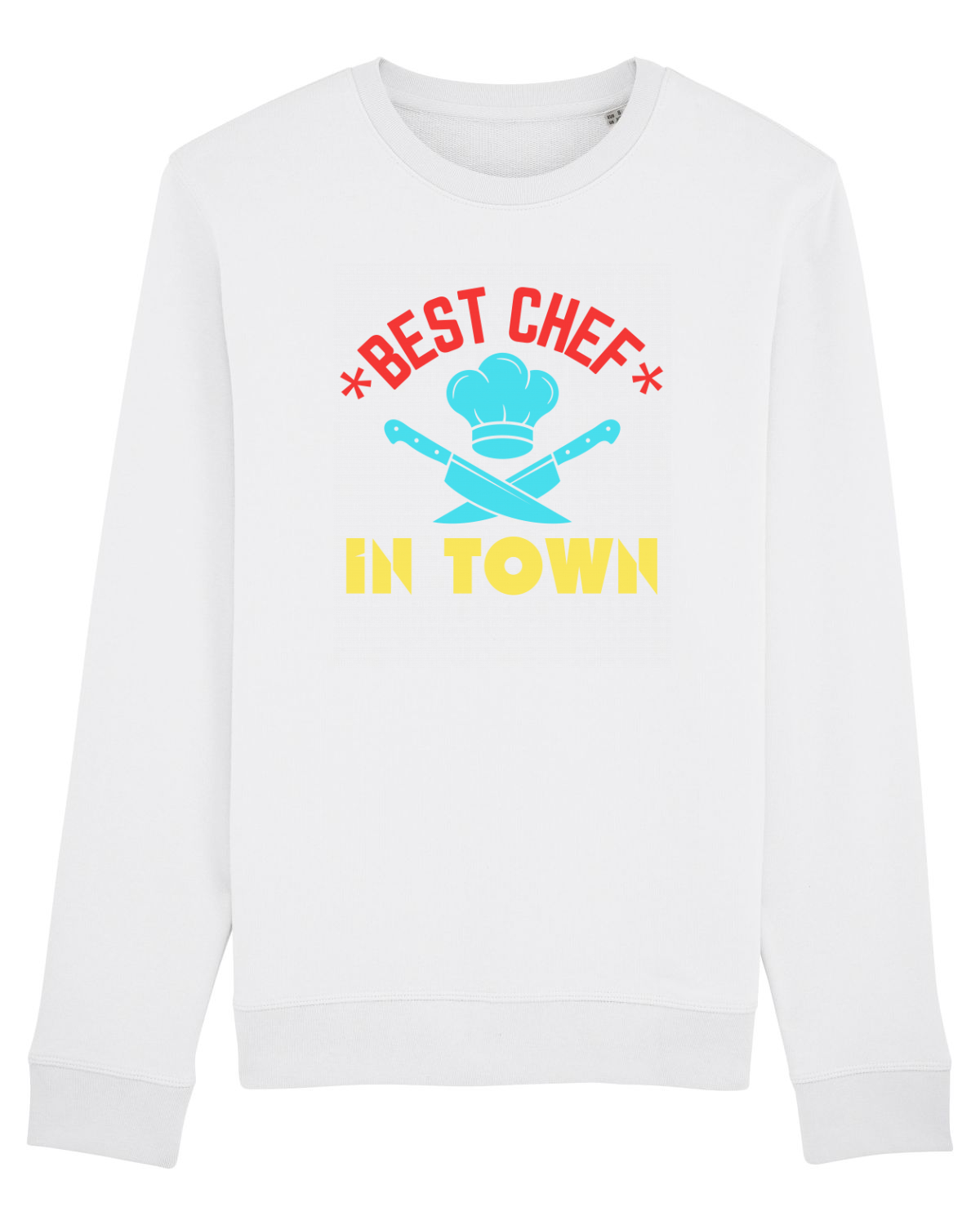 Bluză mânecă lungă Unisex Rise White