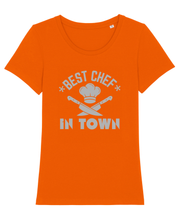 Best Chef In Town  Bright Orange
