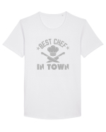 Best Chef In Town  Tricou mânecă scurtă guler larg Bărbat Skater