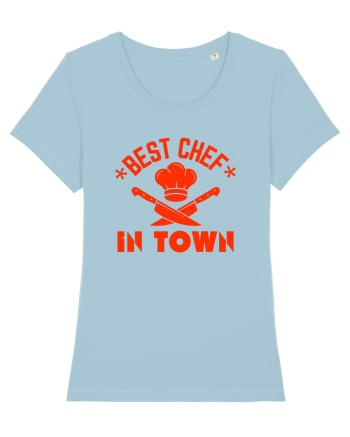 Best Chef In Town  Sky Blue
