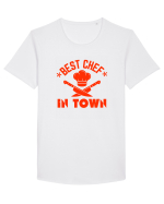 Best Chef In Town  Tricou mânecă scurtă guler larg Bărbat Skater