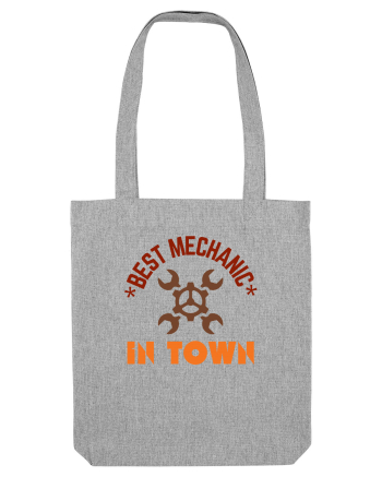 Best Mechanic In Town Heather Grey