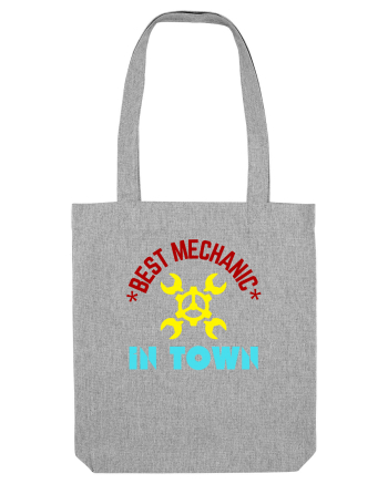 Best Mechanic In Town Heather Grey
