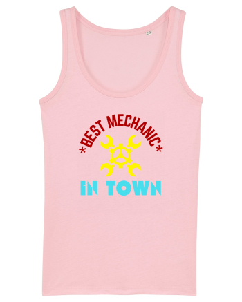 Best Mechanic In Town Cotton Pink