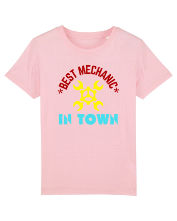 Best Mechanic In Town Cotton Pink