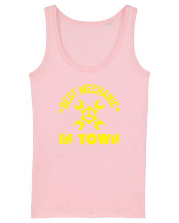 Best Mechanic In Town Cotton Pink