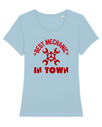 Best Mechanic In Town Sky Blue