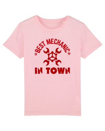 Best Mechanic In Town Cotton Pink