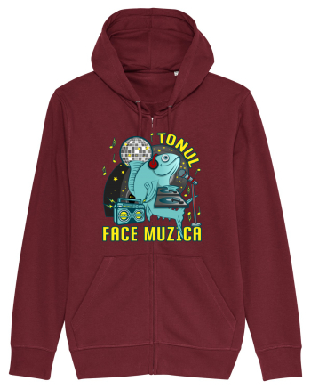 Tonul face muzica v1 Burgundy