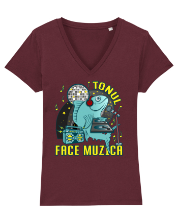 Tonul face muzica v1 Burgundy