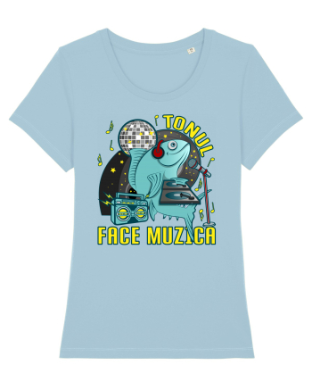 Tonul face muzica v1 Sky Blue