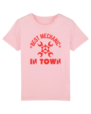 Best Mechanic In Town Cotton Pink