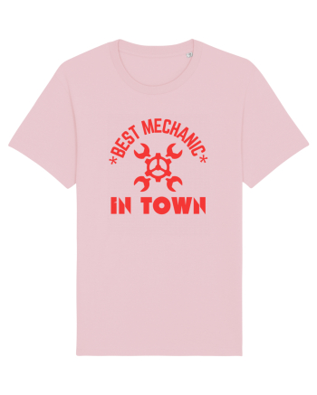 Best Mechanic In Town Cotton Pink
