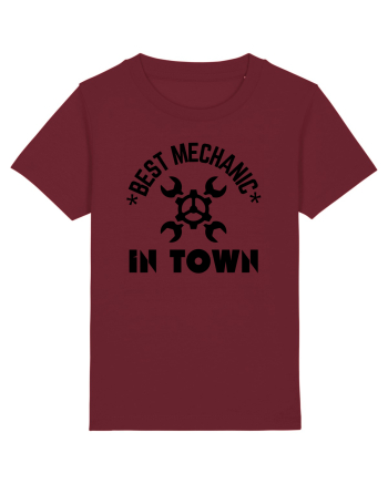 Best Mechanic In Town Burgundy