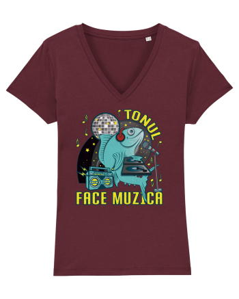 Tonul face muzica v2 Burgundy