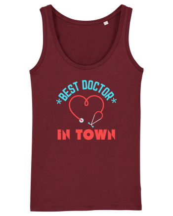 Best Doctor In Town Burgundy