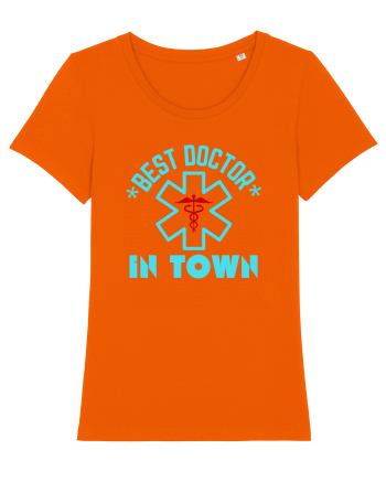 Best Doctor In Town Bright Orange