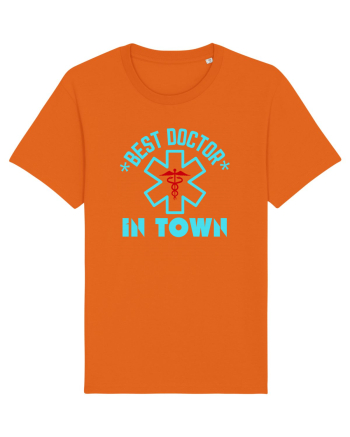 Best Doctor In Town Bright Orange
