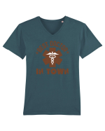 Best Doctor In Town Tricou mânecă scurtă guler V Bărbat Presenter