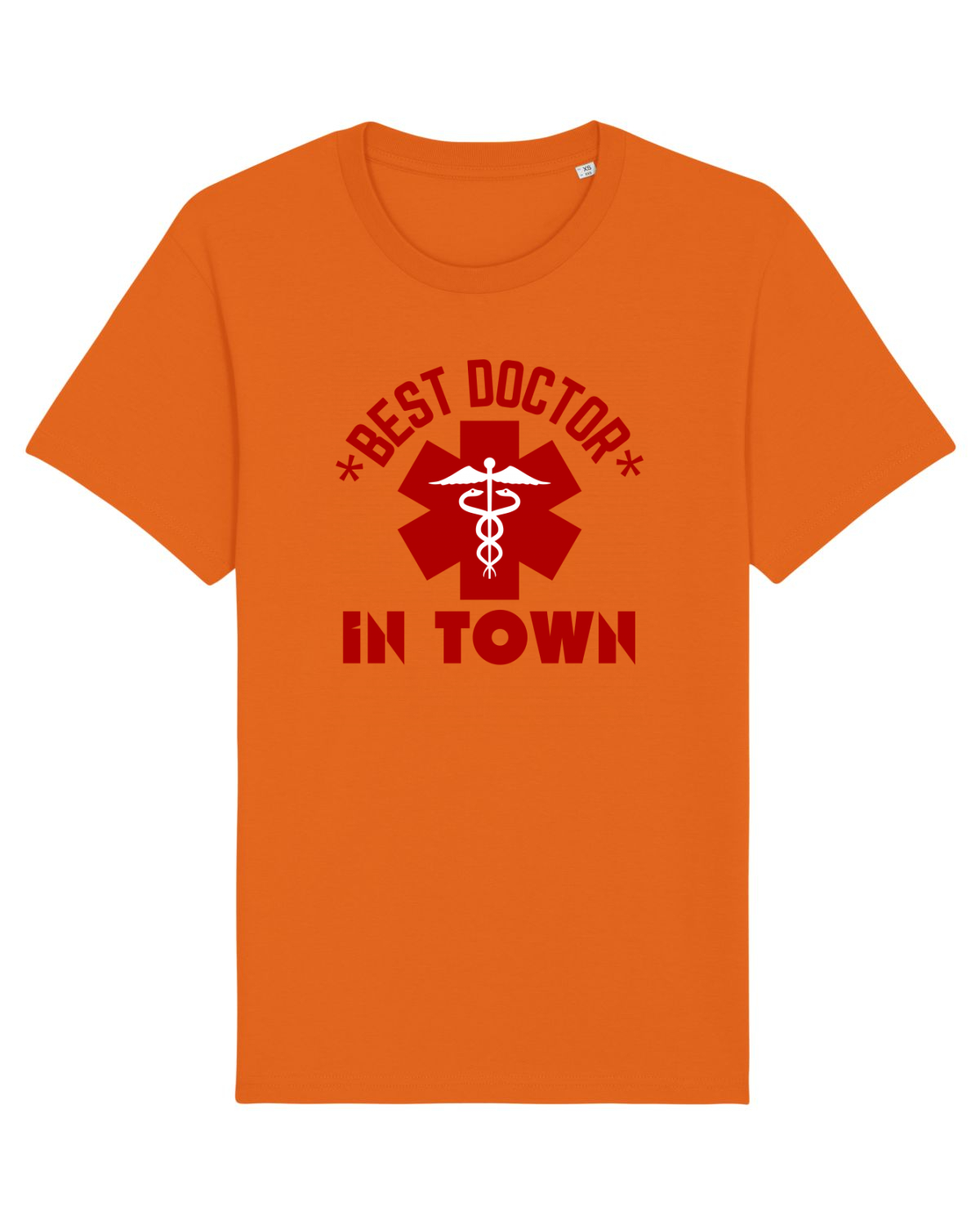 Tricou mânecă scurtă Unisex Rocker Bright Orange