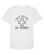 Best Doctor In Town Tricou mânecă scurtă guler larg Bărbat Skater